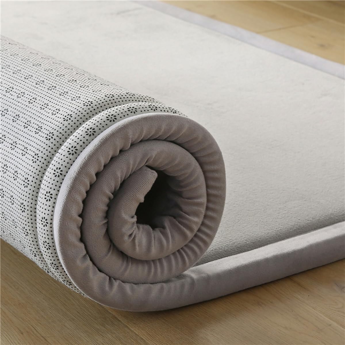 Snuggly Soft Touch Play Mat - Light Grey