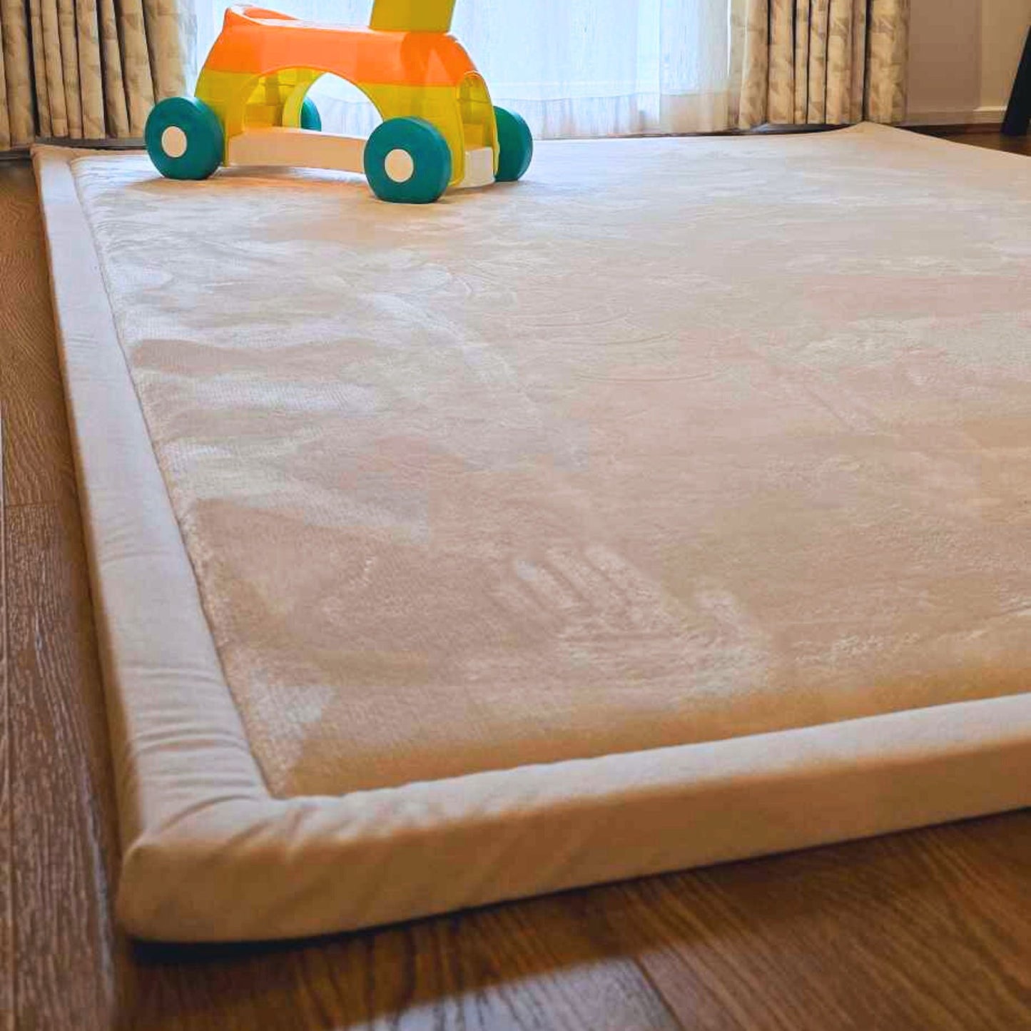 Snuggly Soft Touch Play Mat - Beige
