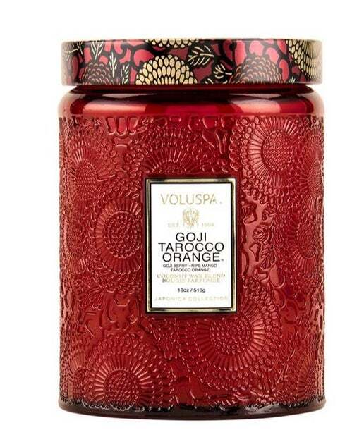 Voluspa Embossed Jar Candle - 100 hour