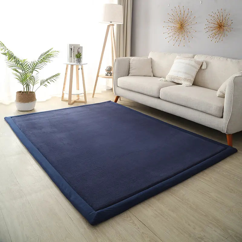 Snuggly Soft Touch Play Mat - Deep Blue