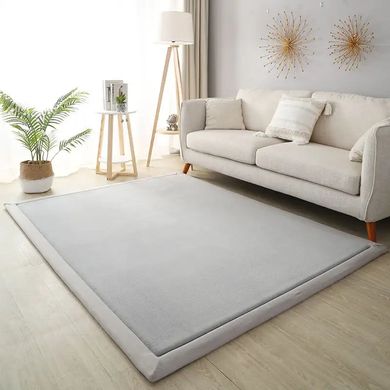 Snuggly Soft Touch Play Mat - Light Grey