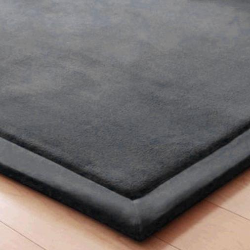Snuggly Soft Touch Play Mat - Dark grey