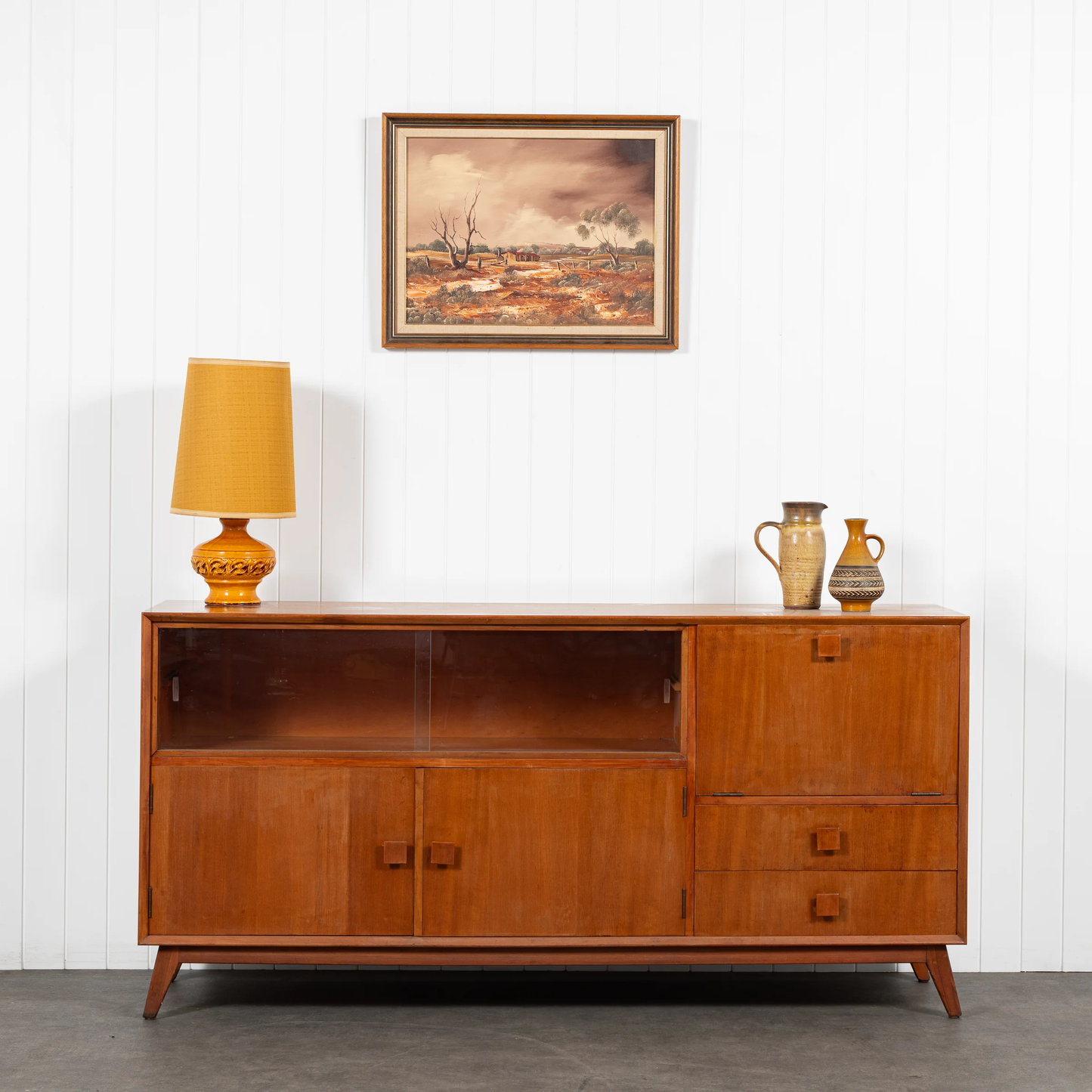 Sideboard with Drop Down Cabinet