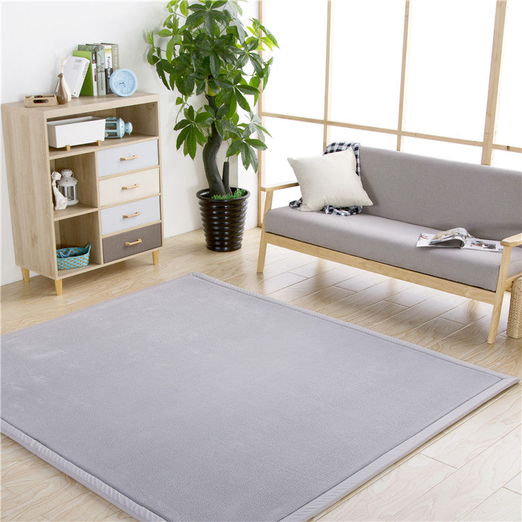 Snuggly Soft Touch Play Mat - Light Grey