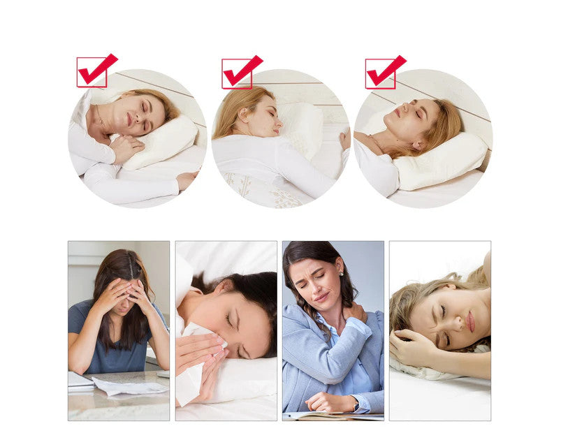 CPAP Contour Sleep Therapy Memory Foam Pillow