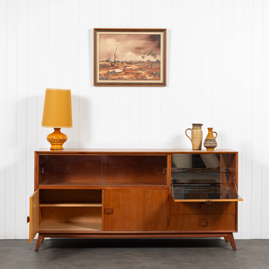 Sideboard with Drop Down Cabinet
