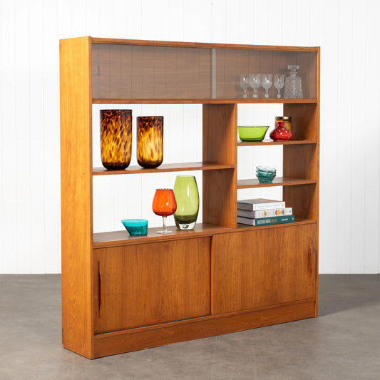 Mid Century Bookshelf / Display Cabinet