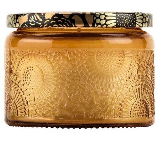 Voluspa Embossed Jar Candle - Petite