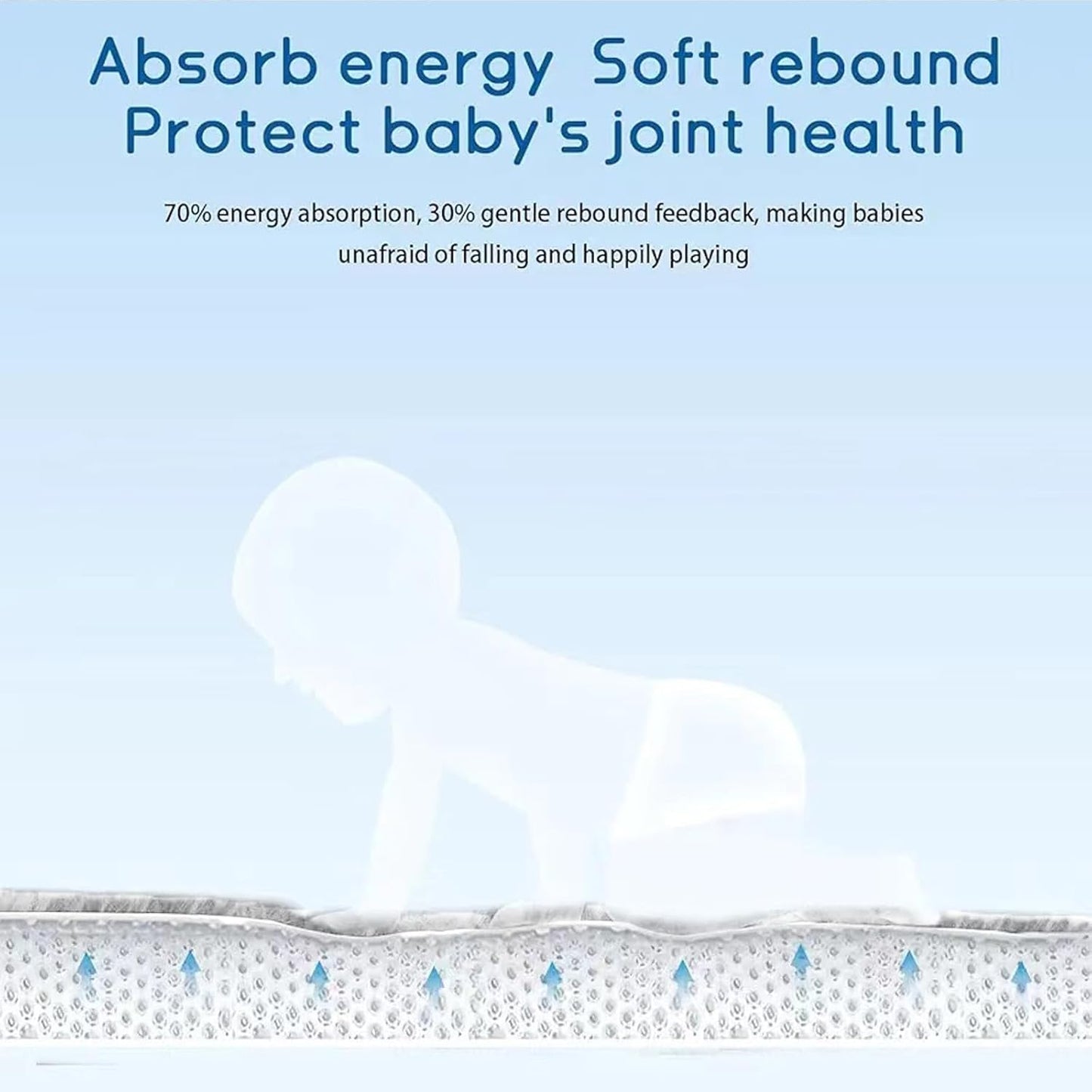 Snuggly Soft Touch Play Mat - Dark grey