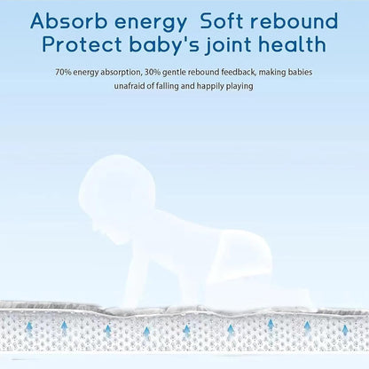 Snuggly Soft Touch Play Mat - Dark grey