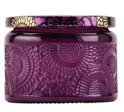 Voluspa Embossed Jar Candle - Petite