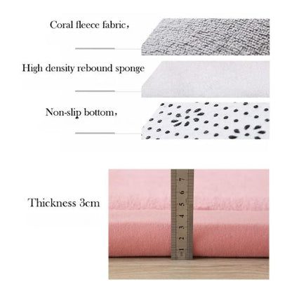 Snuggly Soft Touch Play Mat - Dark grey