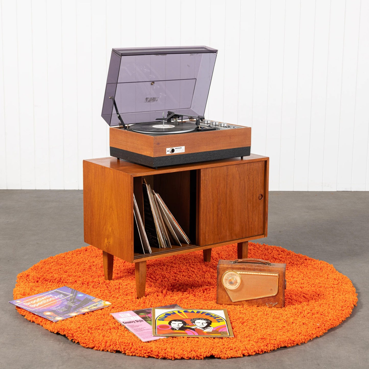 E.H Reidy Record Cabinet