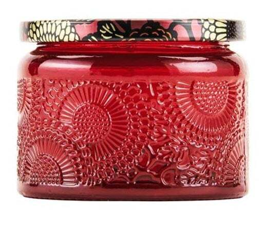 Voluspa Embossed Jar Candle - Petite
