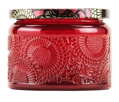 Voluspa Embossed Jar Candle - Petite