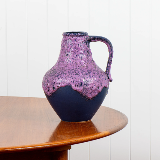 West German Pottery Drip Vase
