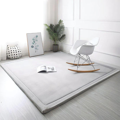 Snuggly Soft Touch Play Mat - Light Grey