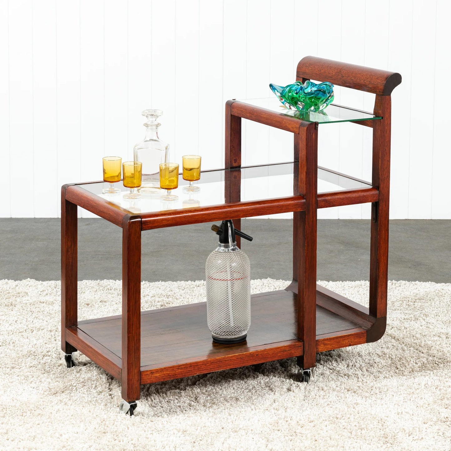 Mid Century Drinks Trolley