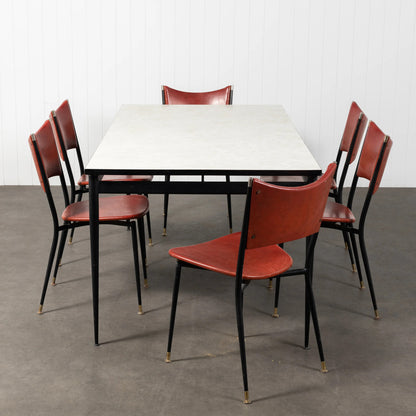 Retro 'Mitzi' 6 Seat Dining Setting by Aristoc